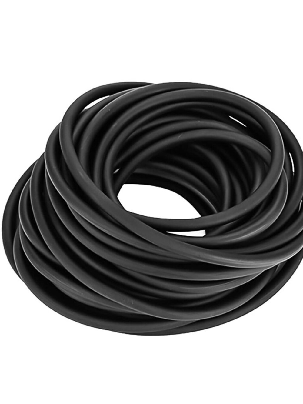 Latex Rubber Tubing, 3/8in OD 1/4in ID Slingshot Rubber Bands Black Surgical Tub
